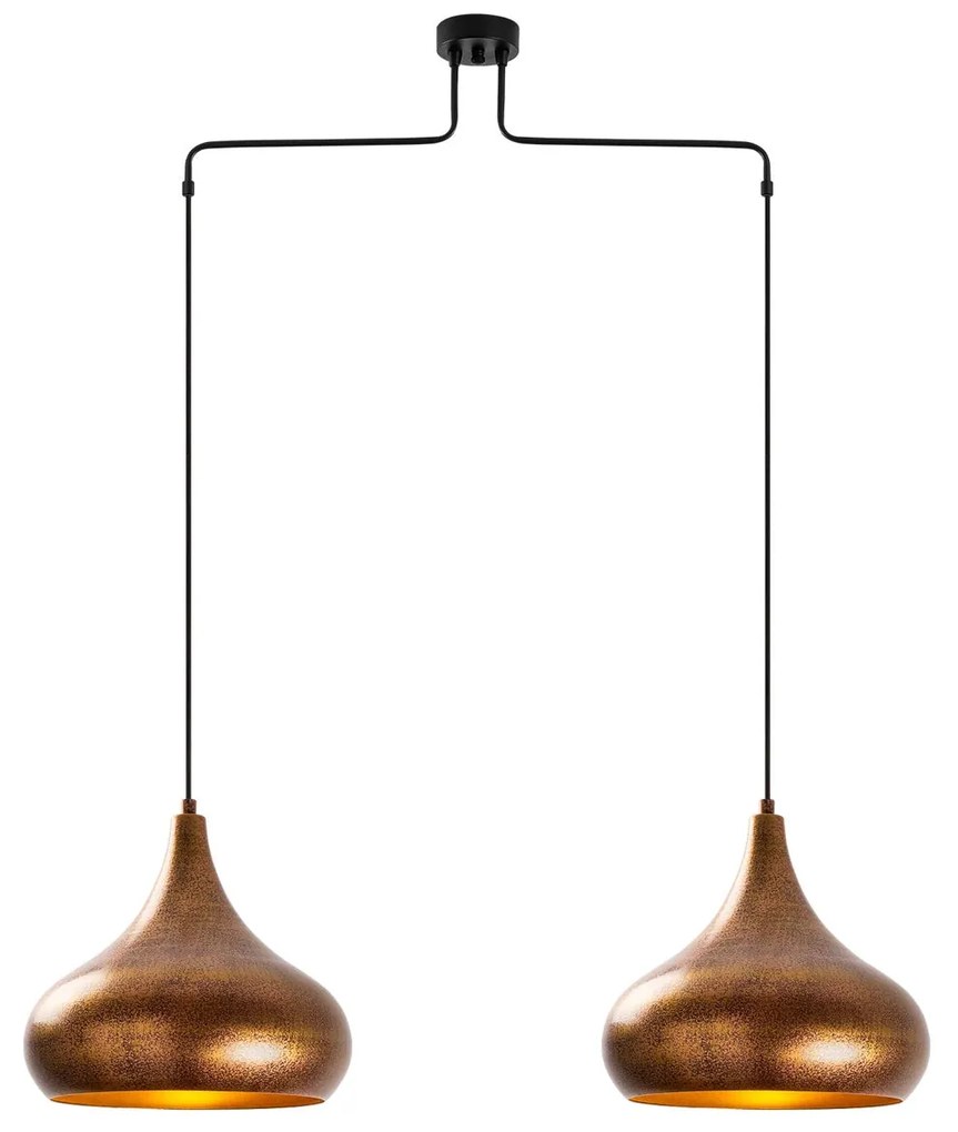 Candeeiro de Teto Muba – Patina – 95 x 26 x 141 cm