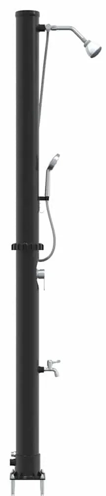 Chuveiro Solar Portátil com Cabeça de Chuveiro de Mão de 217 cm, 20 L