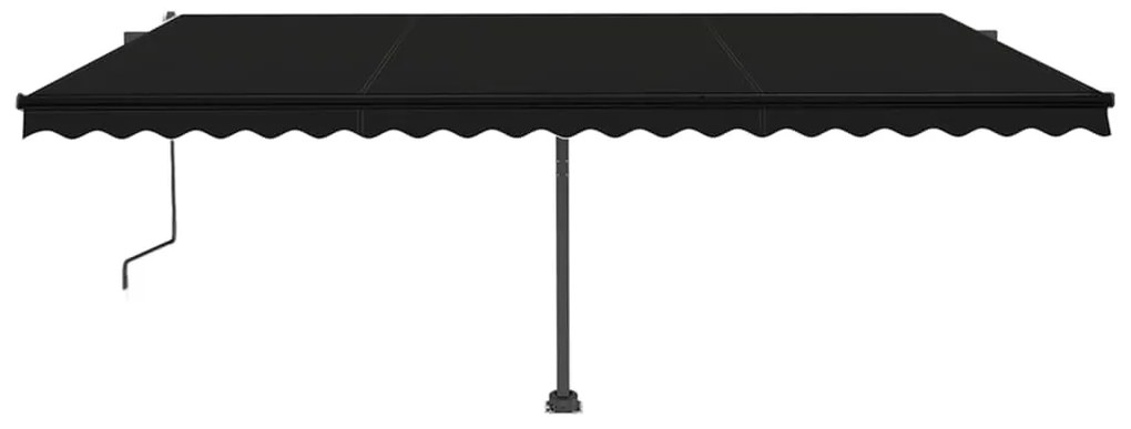 Toldo automático independente 500x350 cm antracite