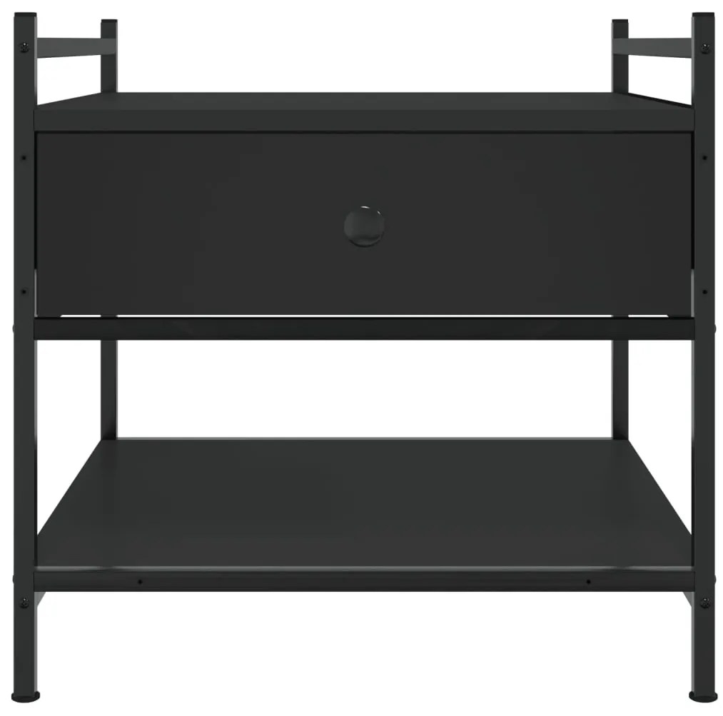 Mesa de centro 50x50x50 derivados de madeira preto