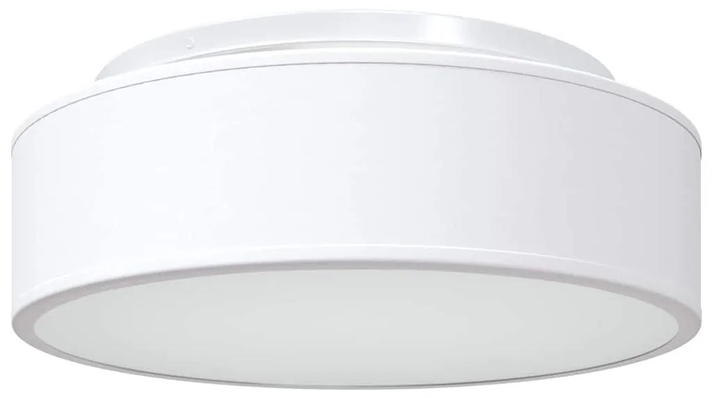 Luzes de Teto Embutidas Brancas Ø 38 cm Tecido E27