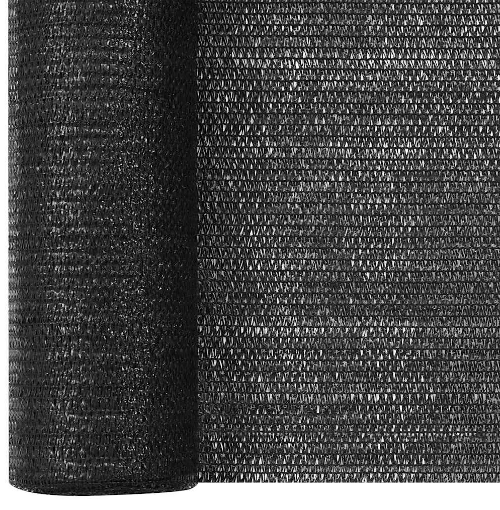 Rede de ocultação para privacidade PEAD 75 g/m² 1,2x25 m preto