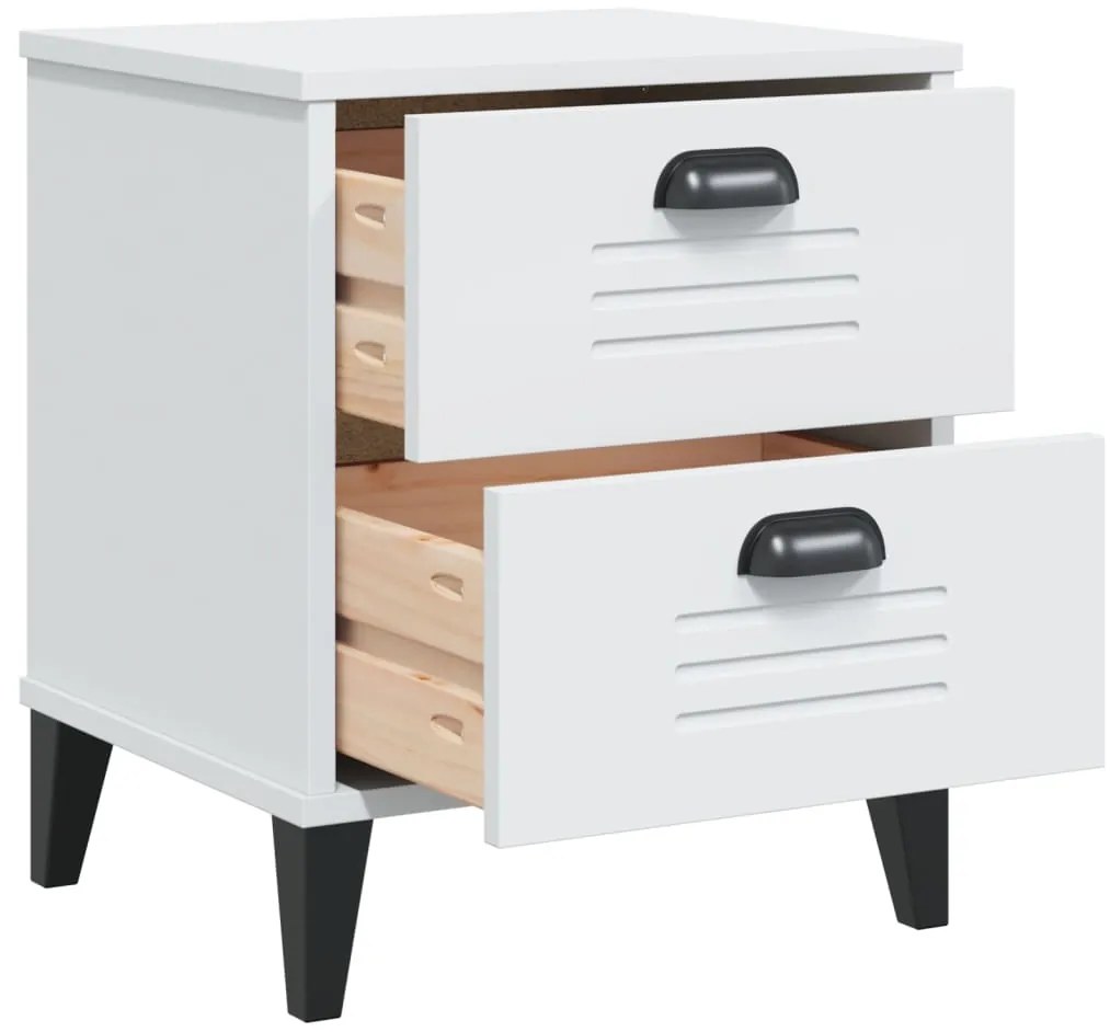 Mesa de cabeceira VIKEN derivados de madeira branco