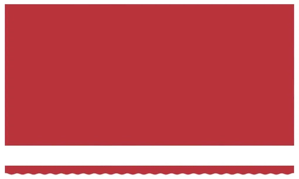 Toldo Vermelho with Manual Vermelho 600 × 300 cm Vermelho