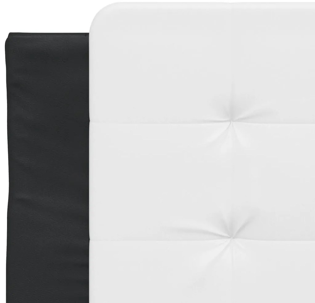 Estrutura cama c/ cabeceira 100x200 cm couro artificial