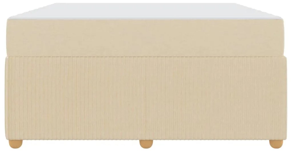 Estrutura da Cama Outros Creme 160 x 200 cm tecido