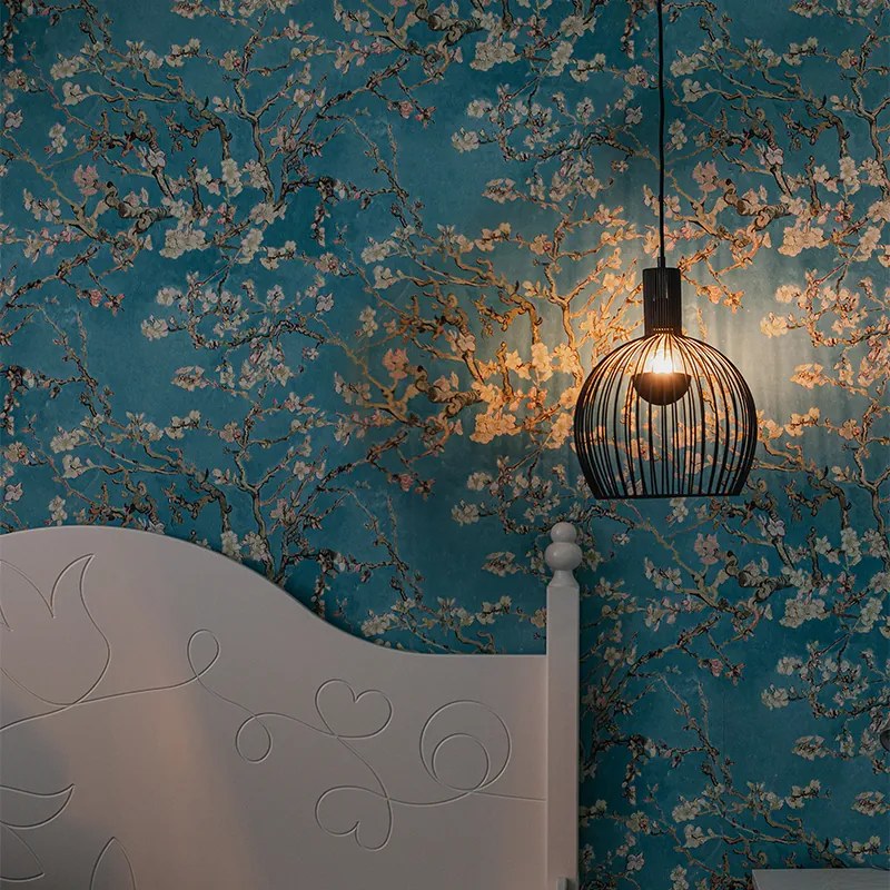 Candeeiro Pendente Design Redondo Preto 30cm - Dos