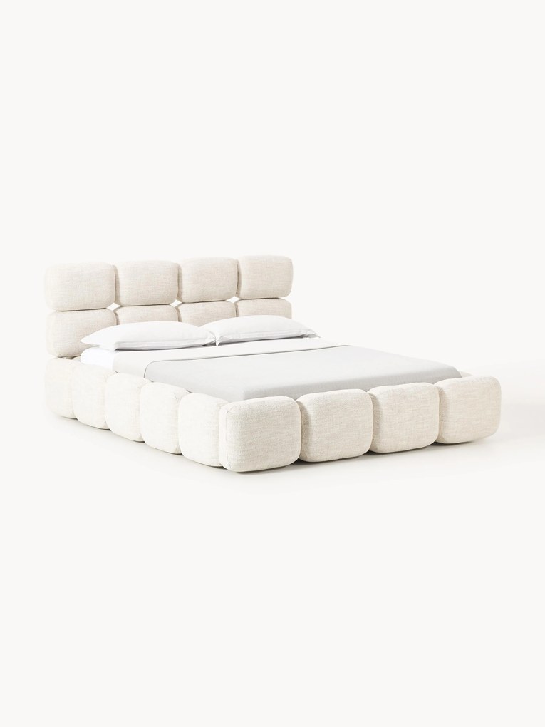 Bouclé Upholstered Bed Tayla