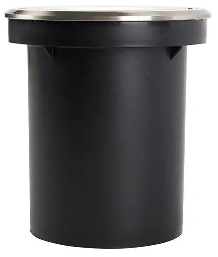 LED Foco de chão exterior inteligente em aço inoxidável com Wi-Fi GU10 IP65 - Delux Moderno