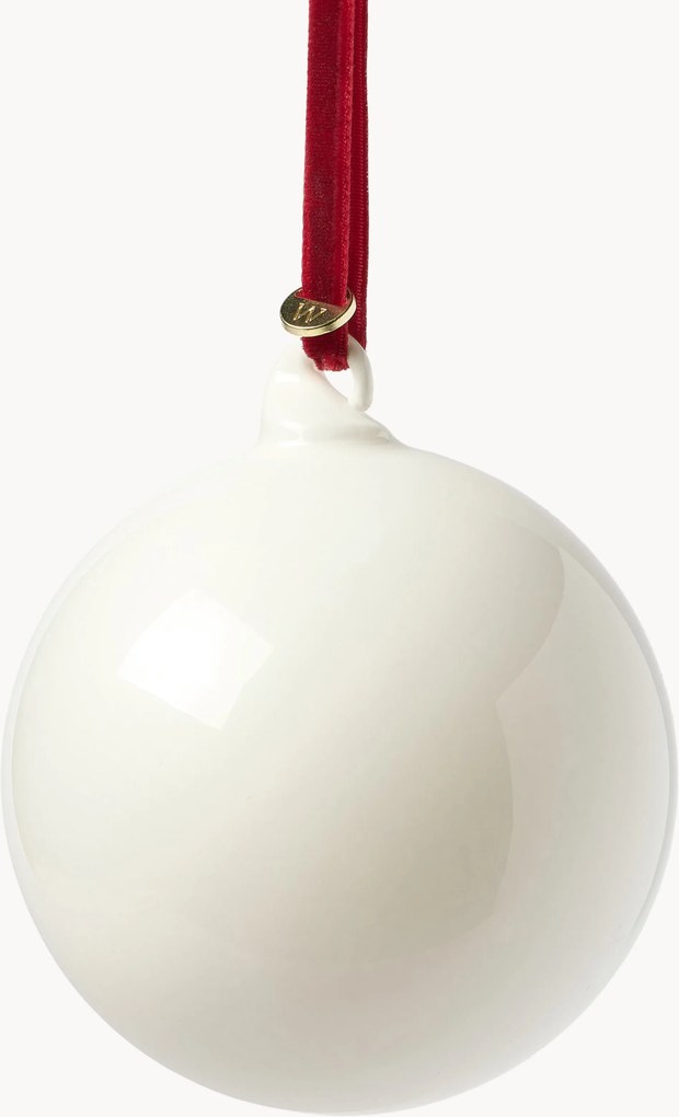 Bolas de Natal Cristina, conjunto de 4