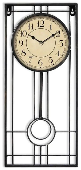 Relógio de Parede Versa Metal (4,5 x 45 x 20 cm)