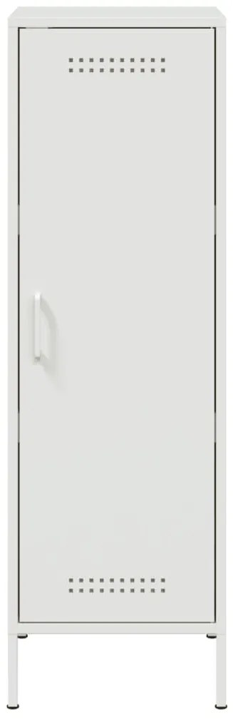 Aparador alto 36x39x113 cm aço branco