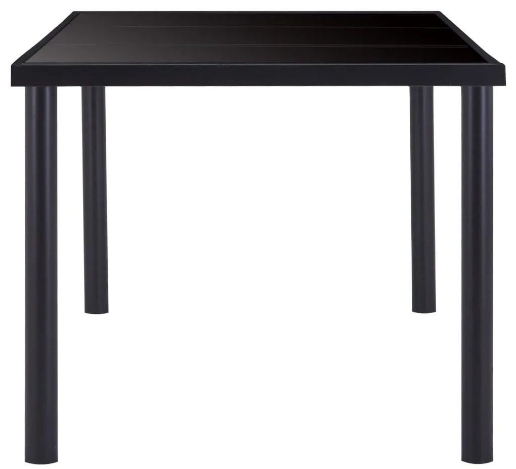 7 pcs conjunto de jantar camurça artificial cinzento