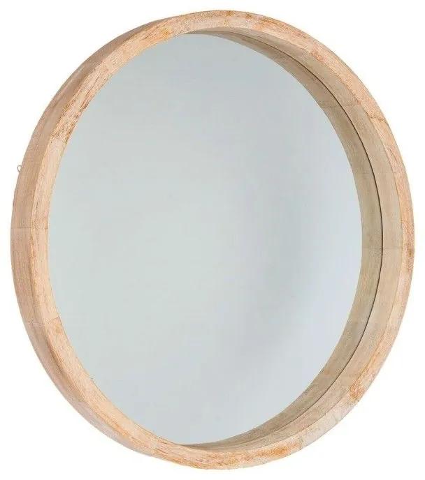 Espelho Madeira Redondo Susa 50cm