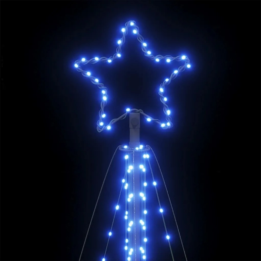 LED Árvore de Natal 570 LEDs Azul 399 cm
