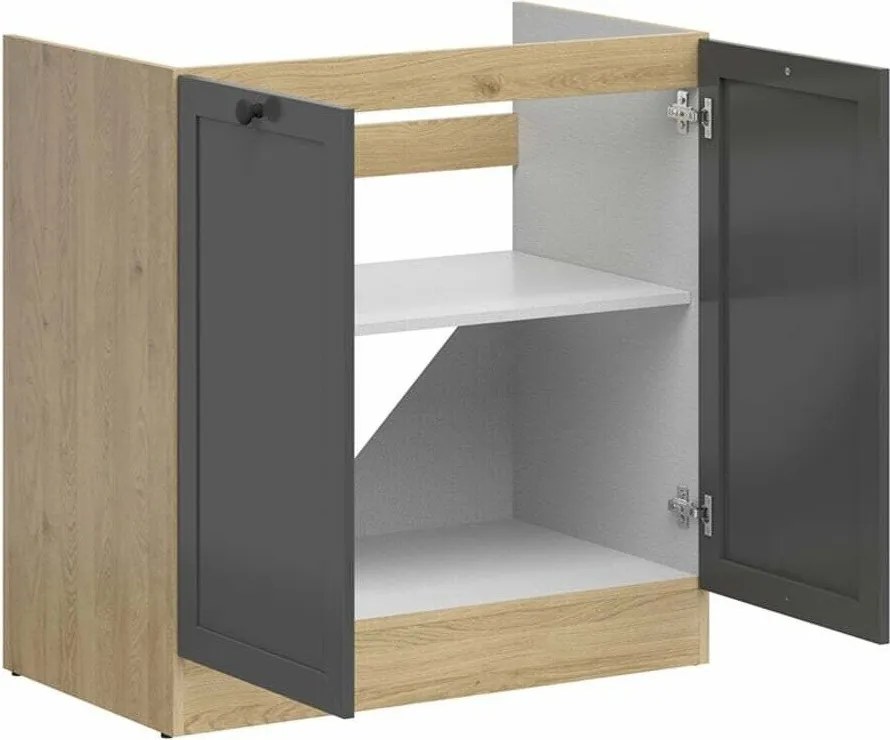 Conjunto de cozinha modular Classic Grey Oak 121