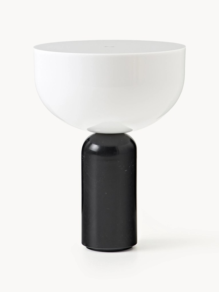 Small Mobile Marble Table Lamp Kizu, Dimmable