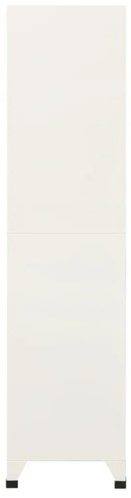 Cacifo aço 90x45x180 cm cinzento e azul