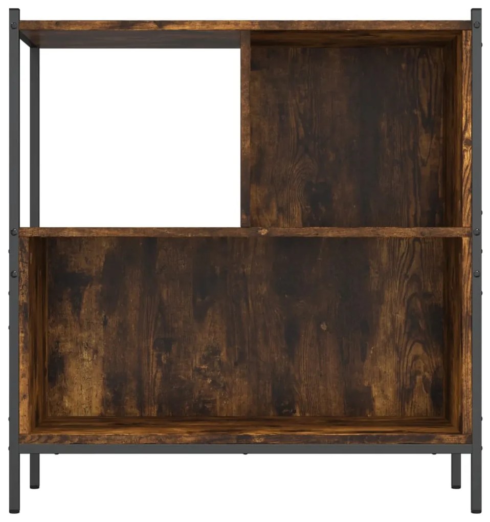 Estante 72x28x77,5 cm derivados de madeira carvalho fumado