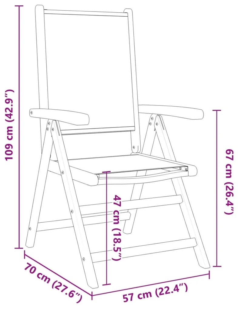 Cadeiras de jardim 2 pcs acácia maciça/tecido bege