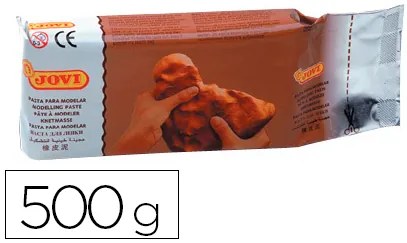 Pasta para Modelar Jovi 500 gr Castanho