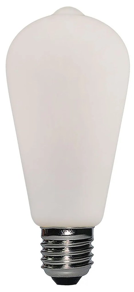 Led Porcelain Light Bulb ST64 6W E27 Dimmable 2700K