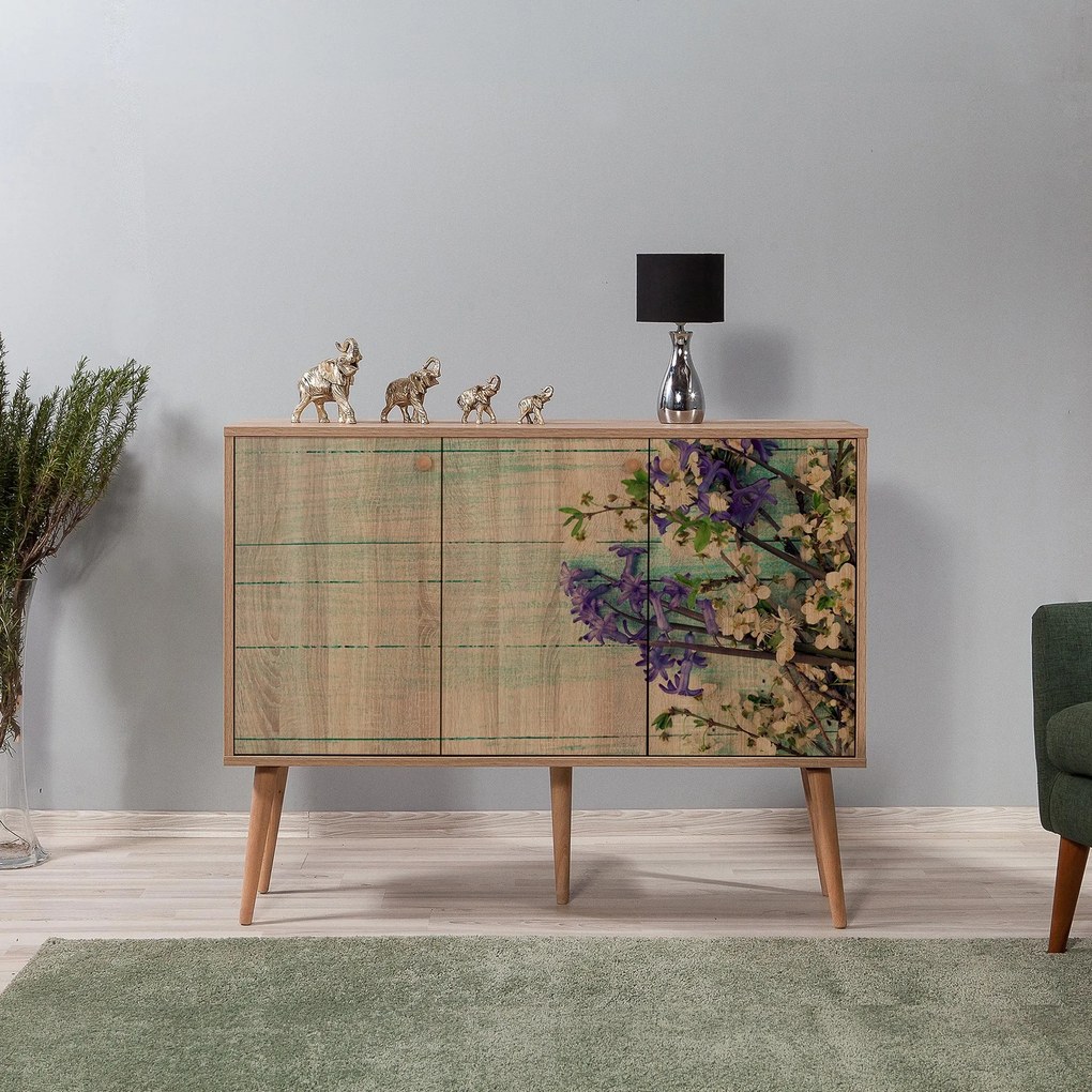 Consola Mega – Carvalho Sonoma – 120x90x36 cm
