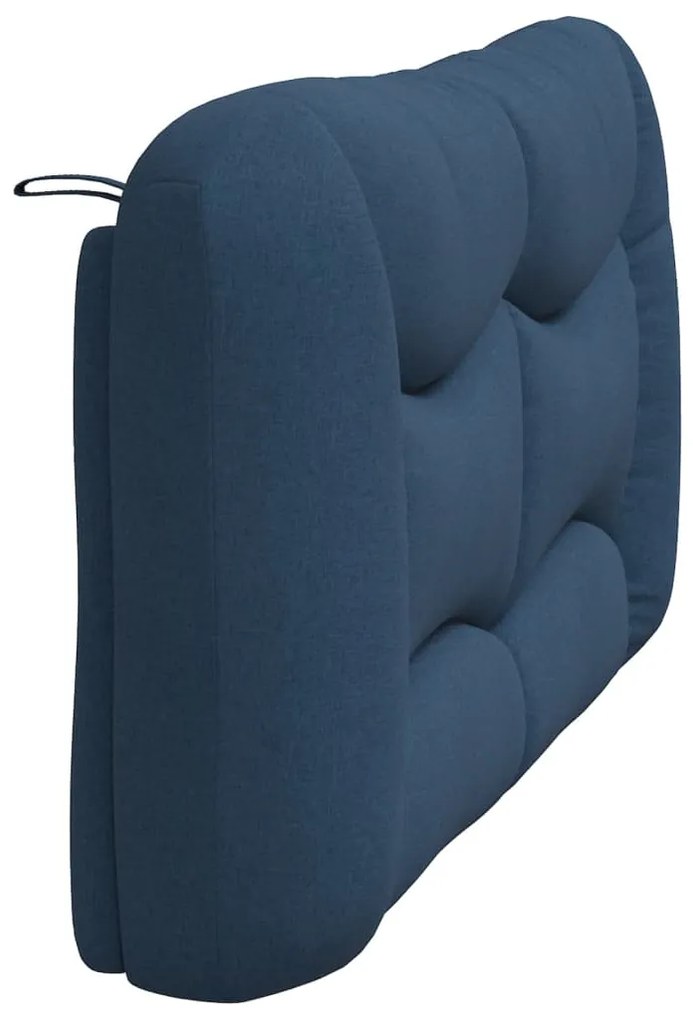 Almofadão de cabeceira 160 cm tecido azul