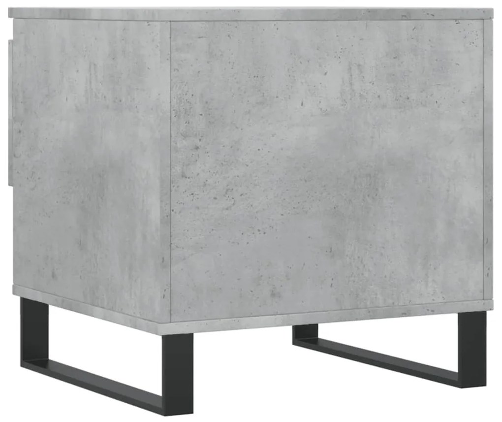 Mesa de centro 50x46x50cm derivados de madeira cinzento-cimento