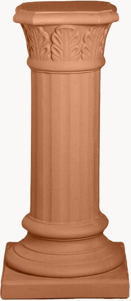 Vaso para exterior Foglie, Alt 75 cm