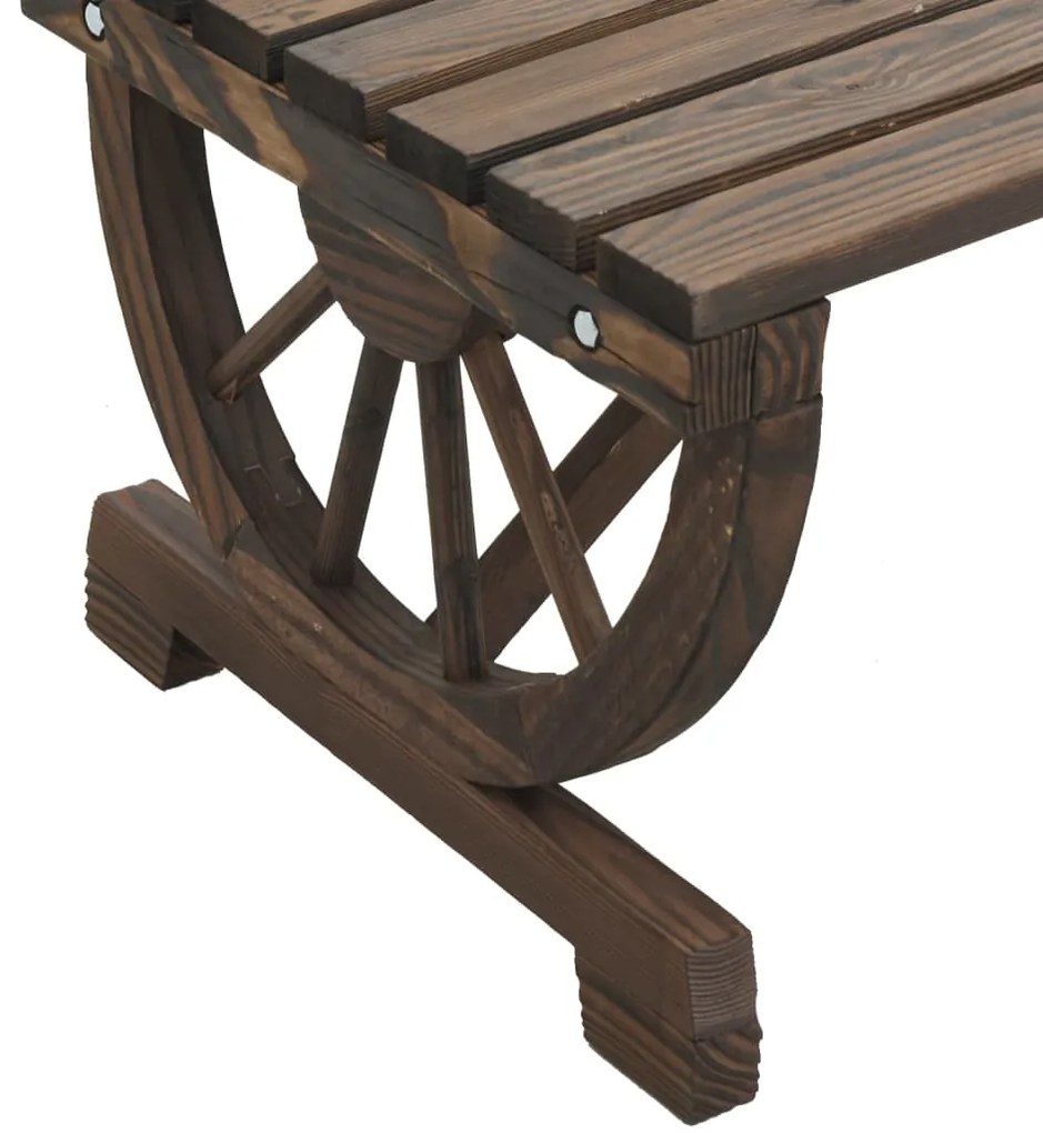 2 pcs conjunto lounge de jardim madeira de abeto maciça