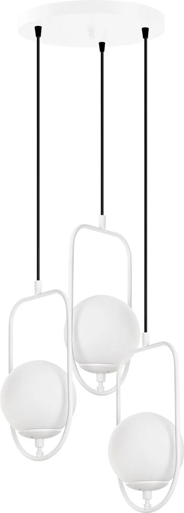 Candeeiro de Teto Skew – Branco – 55 cm x 185 cm