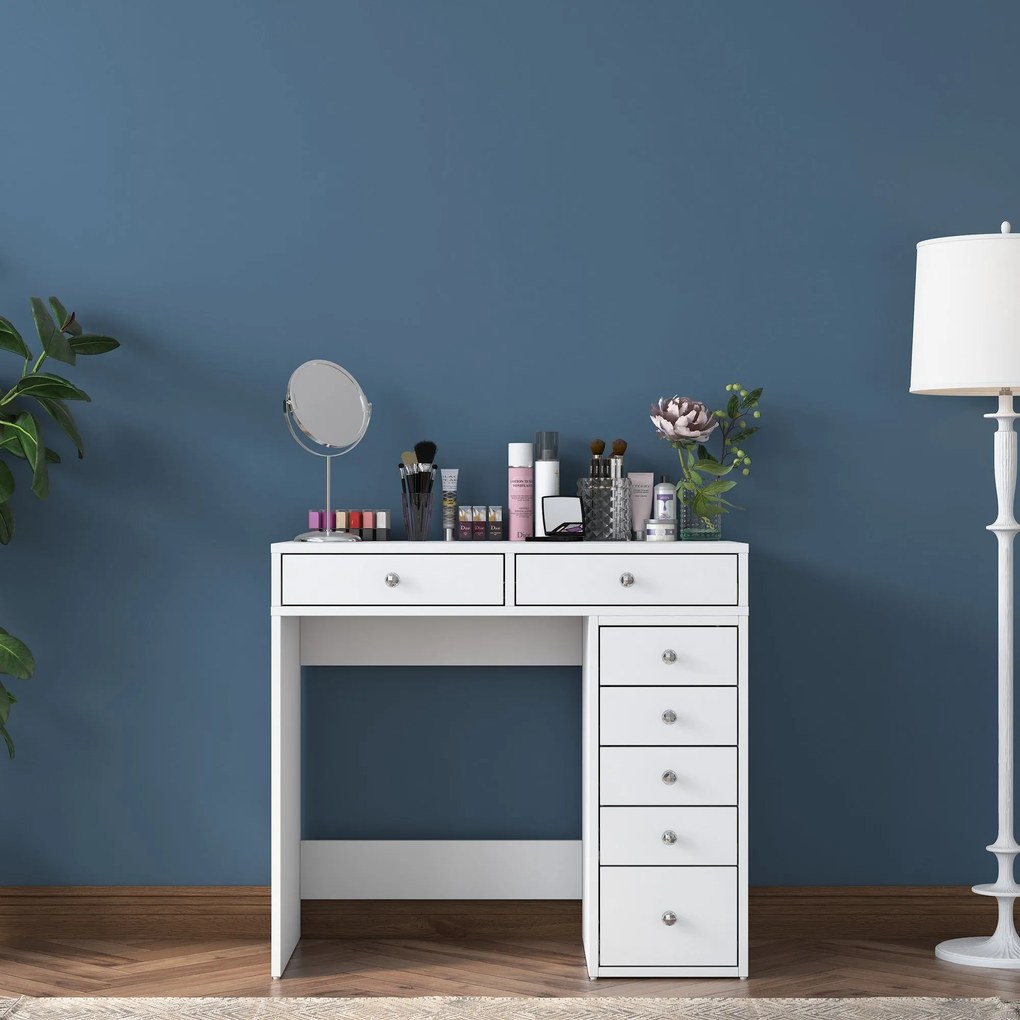 ****
Mesa de Maquilhagem BJ108 – Branco – 90 cm x 81,6 cm x 44,5 cm