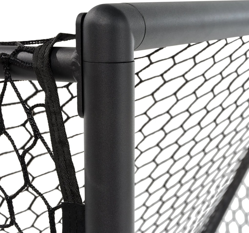 Baliza de futebol em alumínio Scala 180 x 120 cm - preta