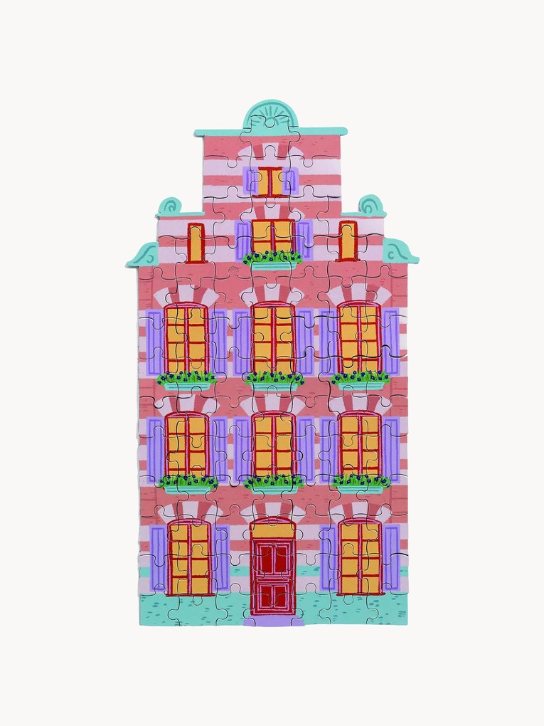 Puzzle artesanal House Wave