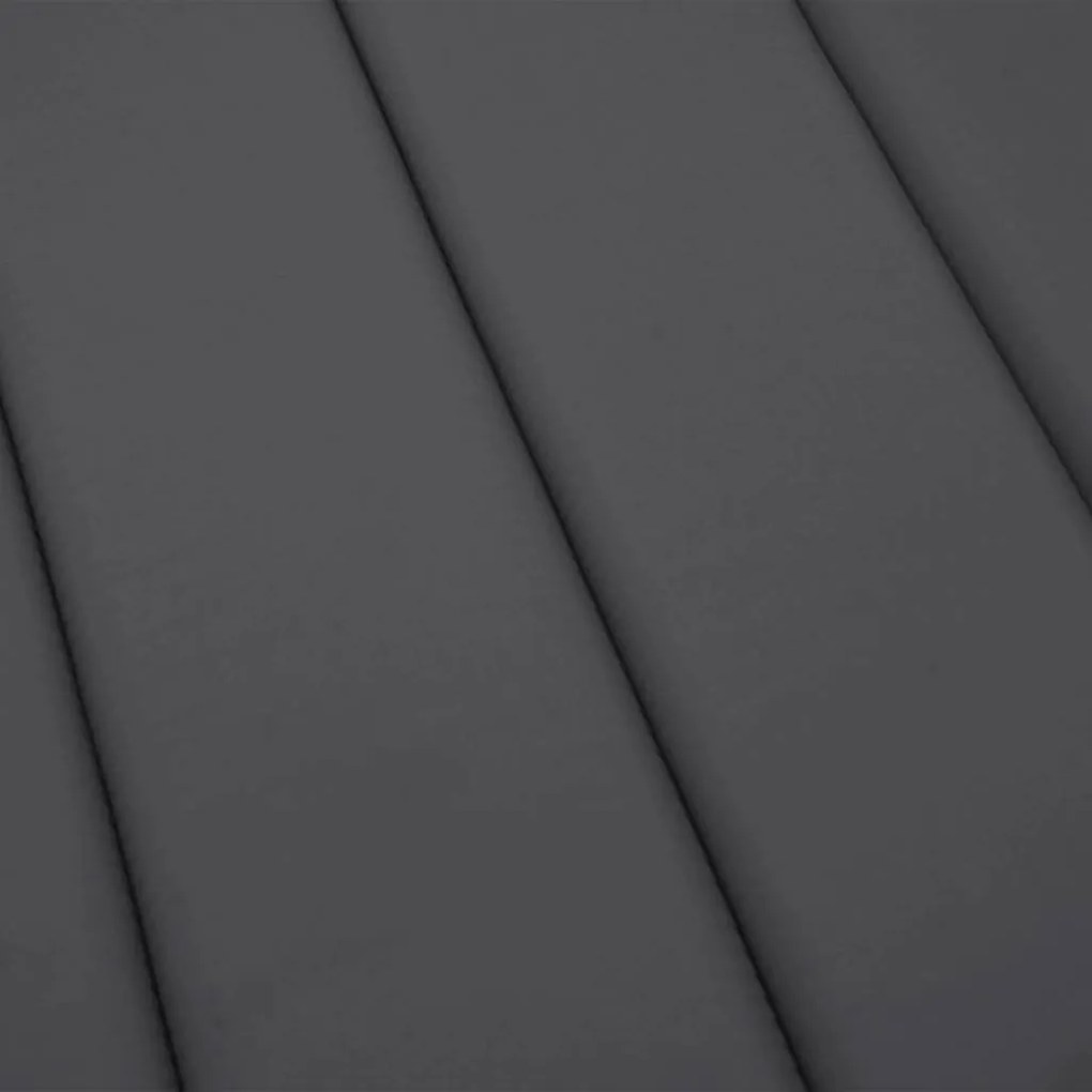 Almofadão p/ espreguiçadeira 186x58x4cm tecido oxford antracite