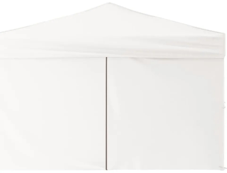 Tenda para festas dobrável com paredes laterais 3x3 m branco