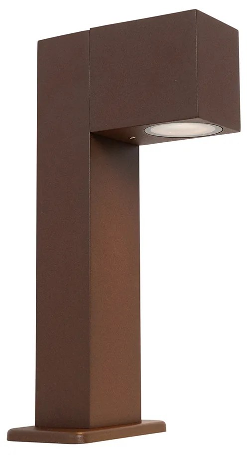 LED Candeeiro de pé exterior inteligente castanho ferrugem 30 cm IP44 com Wi-Fi GU10 - Baleno Country / Rústico,Moderno