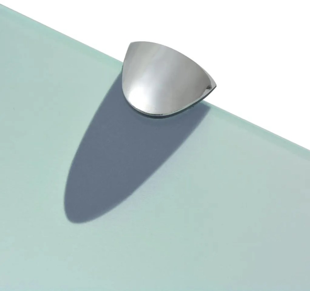 Prateleira flutuante vidro 30x10 cm 8 mm
