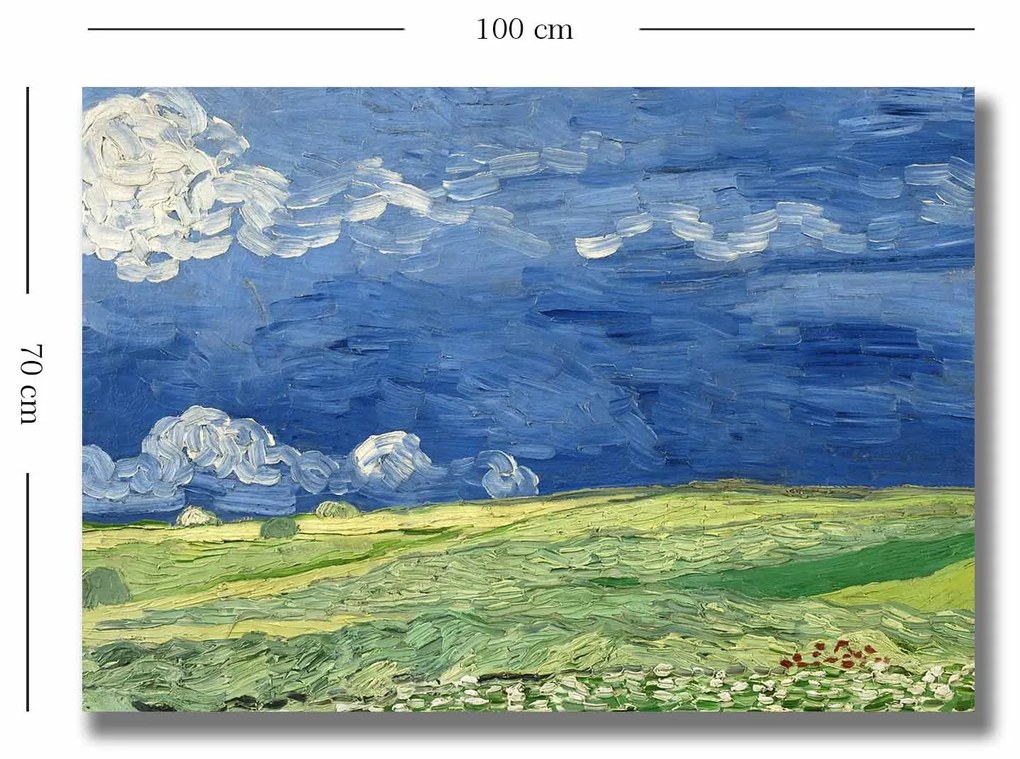 Quadro Decorativo 70100VANGOGH011 – Multicolor – 70 x 100 cm