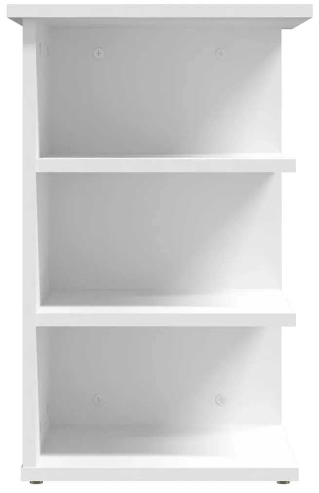 Móvel de apoio 35x35x55 cm derivados de madeira branco