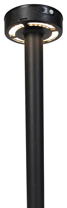 Fiorina Spot de Jardim Design Preto com LED e Dimmer Solar IP55