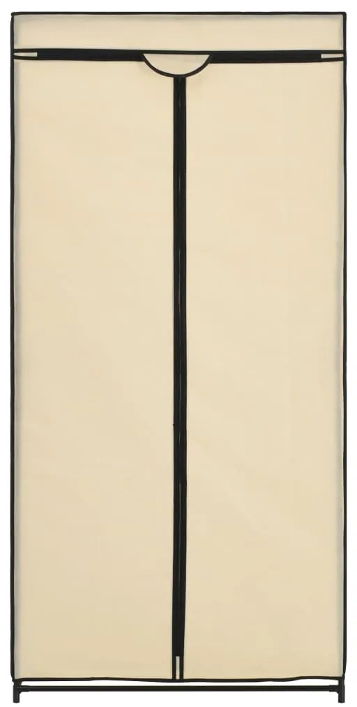 Roupeiro 75x50x160 cm creme