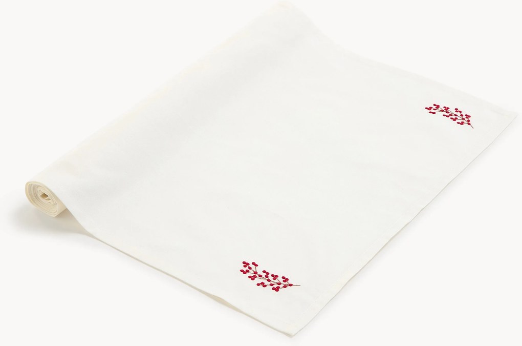 Corredor de mesa de Natal bordado Torry