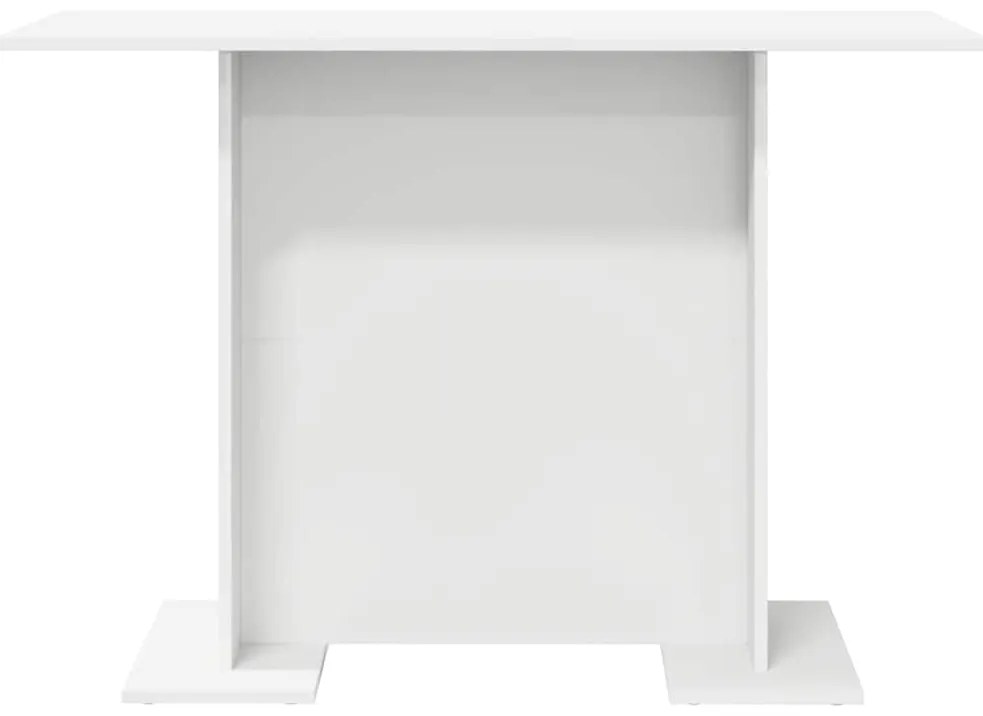 Mesa de Jantar vidaXL Branca 110x60x75 cm Madeira Engenharia