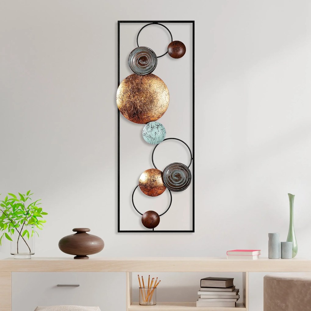 Acessório Decorativo de Parede Textured – Multicolor – 32x90x4 cm