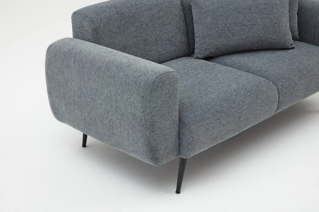 Sofá de 2 Lugares Side – Antracite – 171x77x82 cm