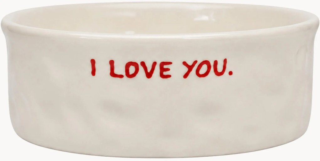 Taça para animais I Love You