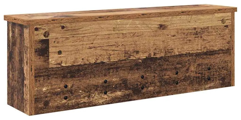 Cabideiro de Parede Madeira antiga 75 x 16 x 26 cm