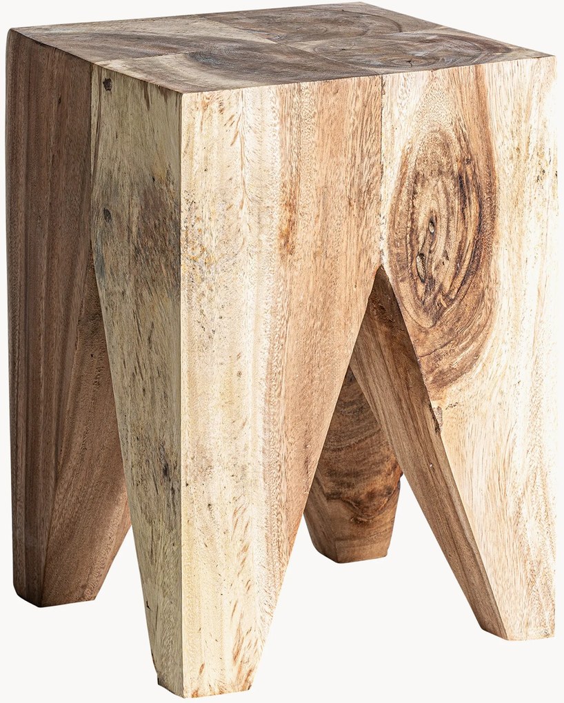 Mesa de apoio em madeira de suar Rimini